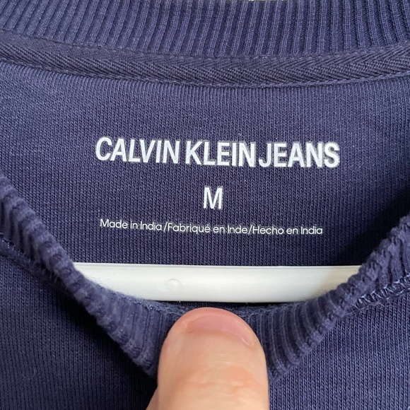 Calvin Klein Crew Neck Long Sleeve - Picture 3 of 4